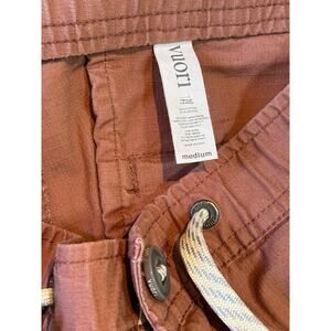 Vuori Medium ripstop Salmon organic cotton blend Cargo drawstring stretch pants